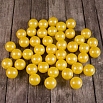 Сахарные шарики Желтые перламутровые 12 мм New, 50 гр фото 2