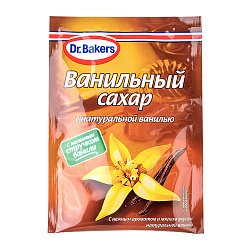 Сахар ванильный с натуральной ванилью, Dr.Bakers, 15 гр