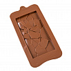 Форма силиконовая для шоколада "Ломаная плитка", 21*11 см фото 2