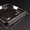 Контейнер для мини торта квадратный 14*14 см черное дно фото 2