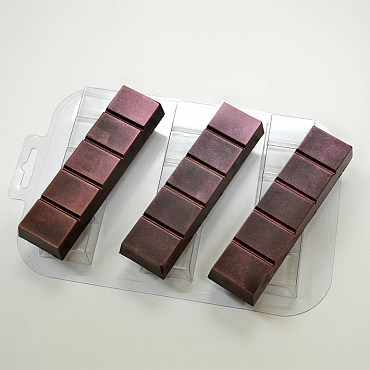 Как залить шоколад в пластиковую форму