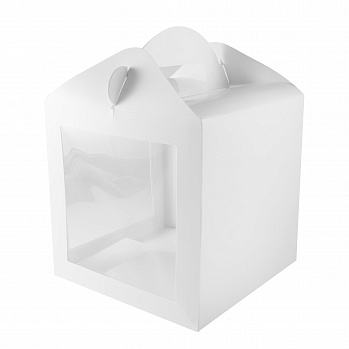 Коробка для Кейк-попсов, Белая,  18*18*18 см