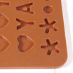 Форма силиконовая для шоколада "С Днем рождения" 21*11,5 см, 49 ячеек фото 3