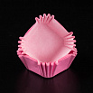 Капсулы для конфет розовые квадрат. 35*35 мм, h 25 мм, 15-20 шт. фото 2