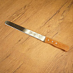 Нож для бисквита без зубчиков 30 см лезвие, дерев. ручка фото 1