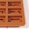 Форма силиконовая для шоколада "Цифры" 20*10 см, 10 ячеек фото 3