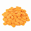Глазурь шоколадная дропсы оранжевые "Апельсин" 250 г. Годен до 26.05.24г фото 3