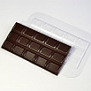 Форма для шоколада "Плитка Полукруг", пластик фото 1