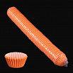 Капсулы бумажные для конфет Оранжевые 25*18 мм, 1000 шт фото 1