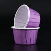 Мини-капсулы для маффинов с бортиком Polca Dot Фиолетовые 38*30 мм, 20 шт фото 5
