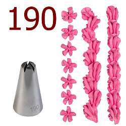 Насадка кондитерская № 190