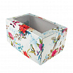 Коробка для 2 капкейков с окном "Цветы ассорти" фото 4