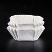 Капсулы для конфет Белые квадрат. 35*35 мм, h 20 мм, 18-20 шт. фото 3