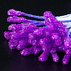 Тычинки на нитке Фиолетовые морозные, 50 шт фото 2