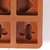 Форма силиконовая для шоколада "Карты" 20*10 см, 8 ячеек фото 3