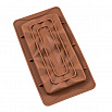 Форма силиконовая для шоколада "Витражи" 19*10см фото 4