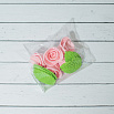 Сахарные цветы "Роза розовая", 5 шт. фото 2