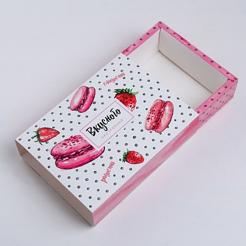 Коробка для сладостей "Вкусного настроения" 20*15*5 см