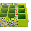 Коробка для 9 конфет с разделителями "Ромашки акварельные" фото 2