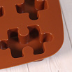 Форма силиконовая для шоколада "Пазлы" 18*17,5, 7 ячеек фото 2