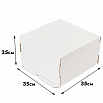 Коробка для торта 35*35*25 см, без окна (самолет) фото 1