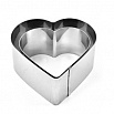 Вырубка для печенья "Сердце" 2 шт (8*4 см, 10*4 см) металл фото 2