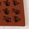 Форма силиконовая для шоколада "Котята" 18*17 см, 16 ячеек фото 3