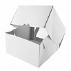 Коробка белая с окном 18*18*10 см фото 3