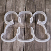 Вырубка для пряника "буква Ж" пластик, 8 см фото 2