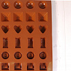 Форма силиконовая для шоколада "Конфетное ассорти" 28*24, 30 ячеек фото 4