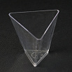 Креманка одноразовая "Треугольник" (70 мл), пластик фото 3