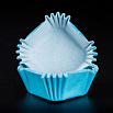 Капсулы для конфет Голубые квадрат. 35*35 мм, h 20 мм, 18-20 шт. фото 2
