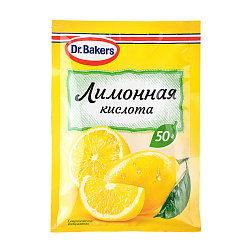 Лимонная кислота Dr.Bakers, 50 г