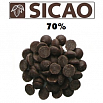 Шоколад горький Sicao 70%, 1 кг фото 2
