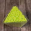 Сахарные шарики зеленые перламутровые 4 мм фото 1