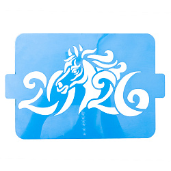 Трафарет "Лошадь 2026 ", 20*15 см