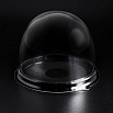 Контейнер для пирожного пластик Круглый 90*80 мм черное дно фото 1