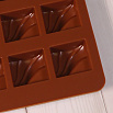 Форма силиконовая для шоколада "Волны" 20*10, 15 ячеек фото 4