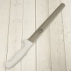 Нож для бисквита 25 см, пластиковая ручка, мелкие зубчики фото 1