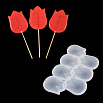 Форма силиконовая для леденцов "Тюльпаны" 195*115мм, 7 ячеек фото 1