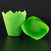 Форма-тюльпан для выпечки зеленая 80*50, 20 шт фото 2