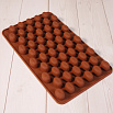 Форма силиконовая для шоколада "Кофейные зерна" 18,5*11, 55 ячеек фото 4