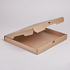 Коробка для пиццы 33*33*4 см крафт фото 1