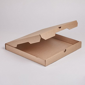 Коробка для пиццы 33*33*4 см крафт