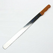 Нож для бисквита с крупными зубцами, 35 см (ручка дерево) фото 1