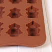 Форма силиконовая для шоколада "Роботы" 20*10 см, 12 ячеек фото 3