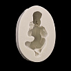 Силиконовый молд "Младенец" 5,5*2,5 см фото 3