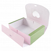 Коробка для сладостей "Цветочная розовая" с лентой, 16*11*5 см фото 4