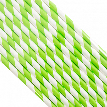 Палочки бумажные Лента Зеленая 200*6 мм, 25 шт