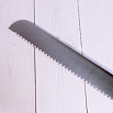 Нож для бисквита 25 см, металлическая ручка фото 2